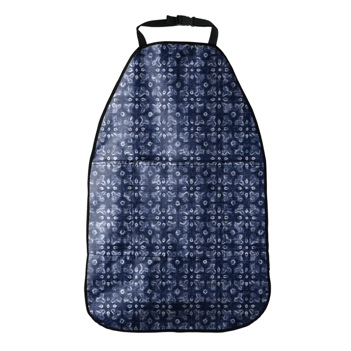 Shibori Floral Pattern Print Car Seat Organizers