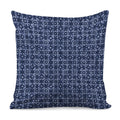 Shibori Floral Pattern Print Pillow Cover