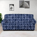 Shibori Floral Pattern Print Sofa Cover