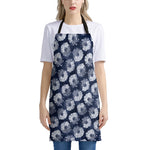 Shibori Motif Pattern Print Apron