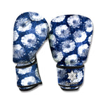 Shibori Motif Pattern Print Boxing Gloves