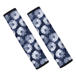 Shibori Motif Pattern Print Car Seat Belt Covers