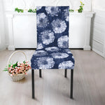 Shibori Motif Pattern Print Dining Chair Slipcover