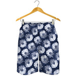 Shibori Motif Pattern Print Men's Shorts