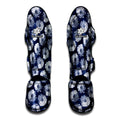 Shibori Motif Pattern Print Muay Thai Shin Guards