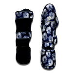 Shibori Motif Pattern Print Muay Thai Shin Guard