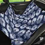 Shibori Motif Pattern Print Pet Car Back Seat Cover