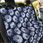 Shibori Motif Pattern Print Pet Car Back Seat Cover