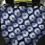 Shibori Motif Pattern Print Pet Car Back Seat Cover