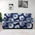 Shibori Motif Pattern Print Sofa Cover