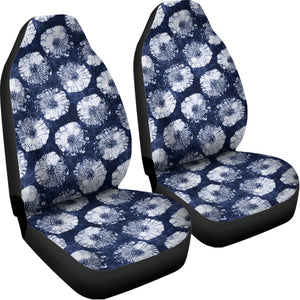 Shibori Motif Pattern Print Universal Fit Car Seat Covers