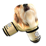 Shih Tzu Portrait Print Boxing Gloves