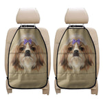 Shih Tzu Portrait Print Car Seat Organizers
