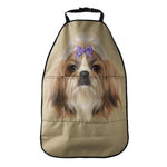 Shih Tzu Portrait Print Car Seat Organizers