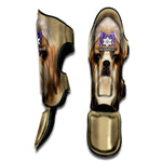 Shih Tzu Portrait Print Muay Thai Shin Guard
