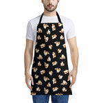 Shih Tzu Puppy Pattern Print Apron