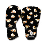 Shih Tzu Puppy Pattern Print Boxing Gloves