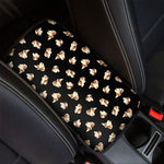 Shih Tzu Puppy Pattern Print Car Center Console Cover
