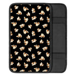 Shih Tzu Puppy Pattern Print Car Center Console Cover