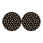 Shih Tzu Puppy Pattern Print Car Coasters