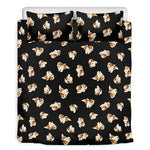 Shih Tzu Puppy Pattern Print Duvet Cover Bedding Set