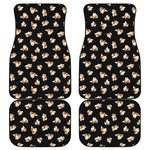 Shih Tzu Puppy Pattern Print Front and Back Car Floor Mats
