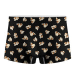 Shih Tzu Puppy Pattern Print Men's Boxer Briefs