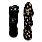 Shih Tzu Puppy Pattern Print Muay Thai Shin Guard