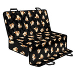 Shih Tzu Puppy Pattern Print Pet Car Back Seat Cover