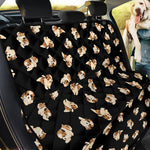 Shih Tzu Puppy Pattern Print Pet Car Back Seat Cover