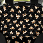 Shih Tzu Puppy Pattern Print Pet Car Back Seat Cover