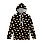 Shih Tzu Puppy Pattern Print Pullover Hoodie