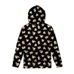 Shih Tzu Puppy Pattern Print Pullover Hoodie