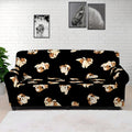 Shih Tzu Puppy Pattern Print Sofa Cover