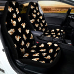 Shih Tzu Puppy Pattern Print Universal Fit Car Seat Covers