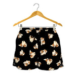 Shih Tzu Puppy Pattern Print Women's Shorts