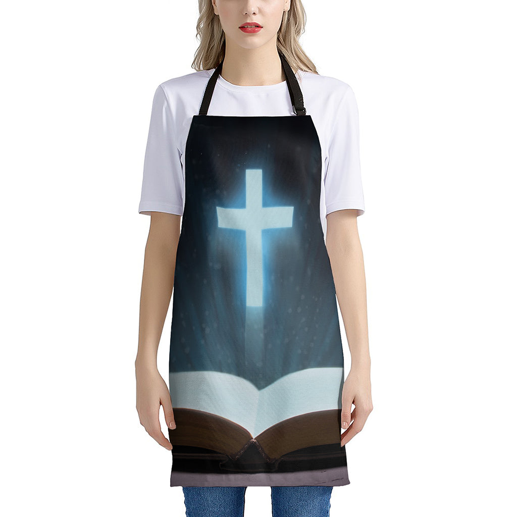 Shining Holy Bible Print Apron