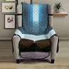 Shining Holy Bible Print Armchair Protector