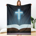 Shining Holy Bible Print Blanket