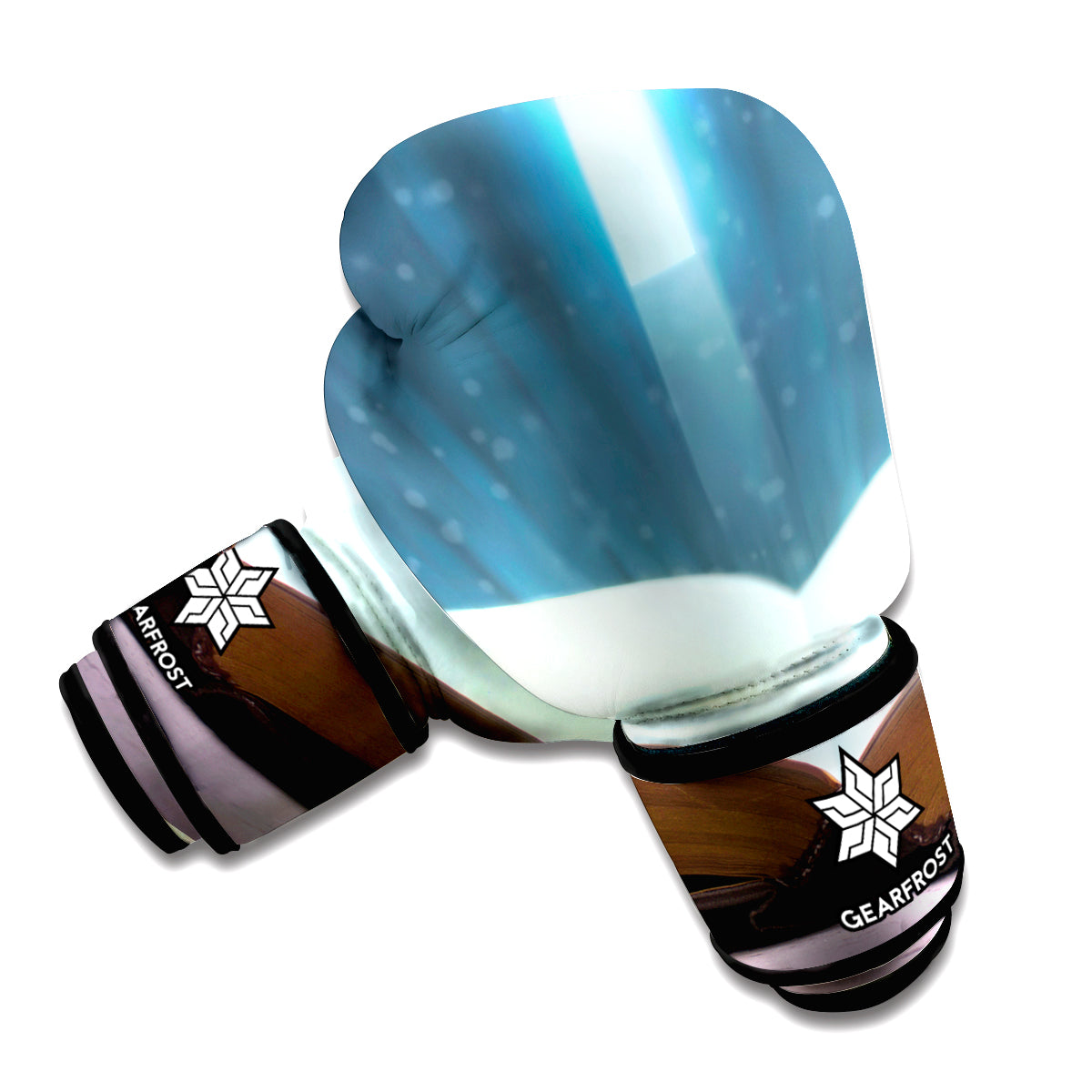 Shining Holy Bible Print Boxing Gloves
