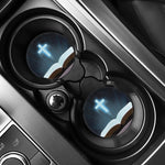 Shining Holy Bible Print Car Coasters