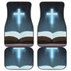 Shining Holy Bible Print Front and Back Car Floor Mats