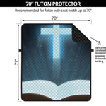 Shining Holy Bible Print Futon Protector