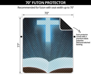 Shining Holy Bible Print Futon Protector