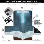 Shining Holy Bible Print Half Sofa Protector