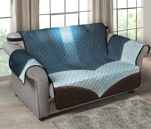 Shining Holy Bible Print Loveseat Protector