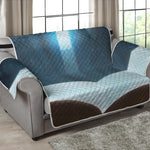 Shining Holy Bible Print Loveseat Protector