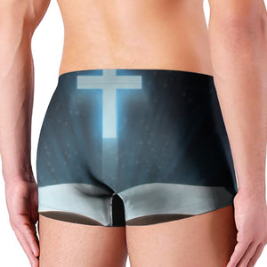 Shining Holy Bible Print Men's Boxer Briefs