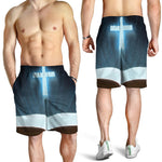 Shining Holy Bible Print Men's Shorts