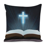 Shining Holy Bible Print Pillow Cover